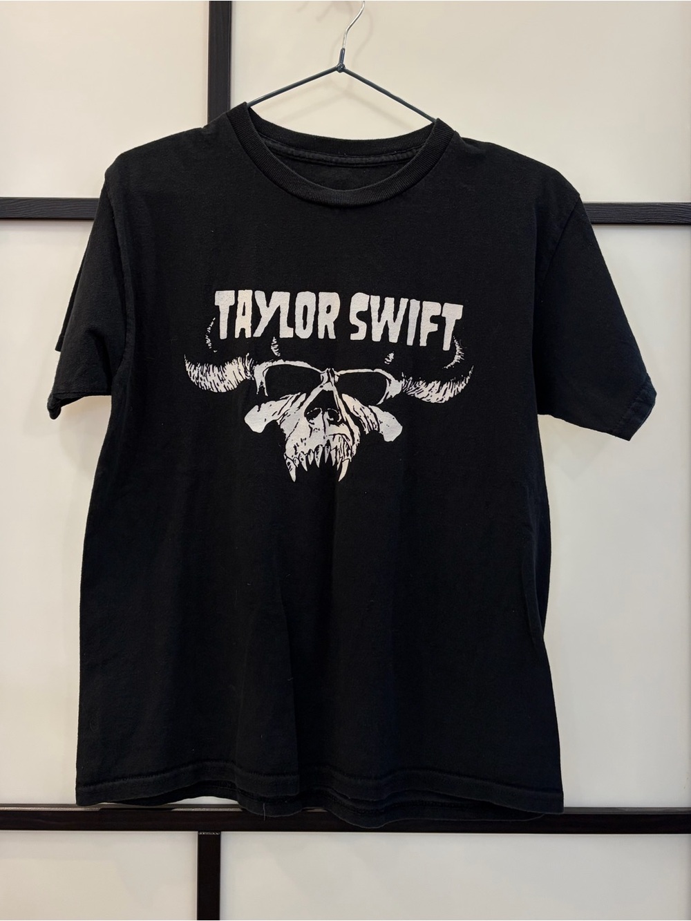 Novelty Taylor Swift Band Tee Black